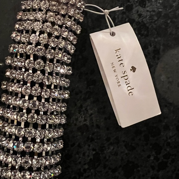 Kate Spade Sparkling Silver Crystal Constellation Rhinestone bracelet - Picture 3 of 5